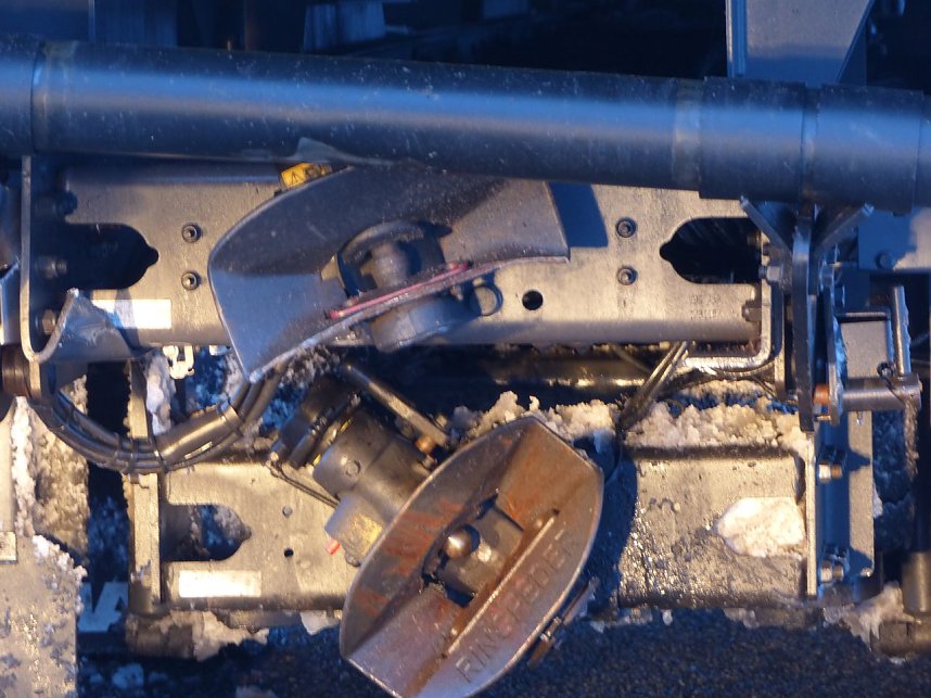 Letzte Arbeiten an der Unfallstelle