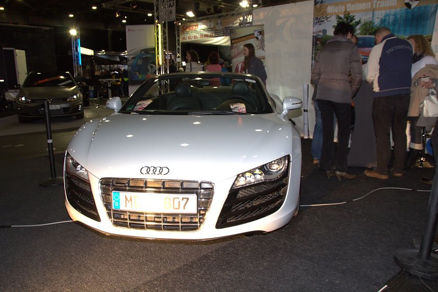 Automobilmesse in Erfurt