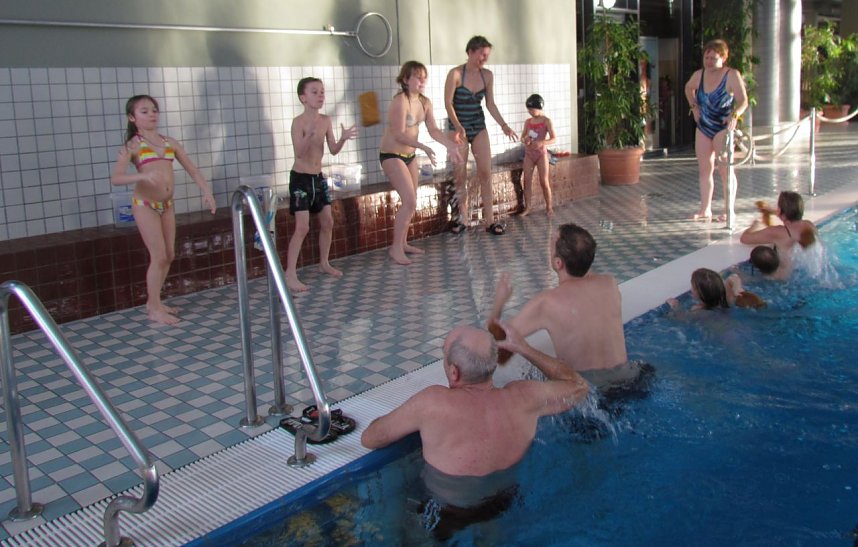 Ferienstart im Badehaus Nordhausen