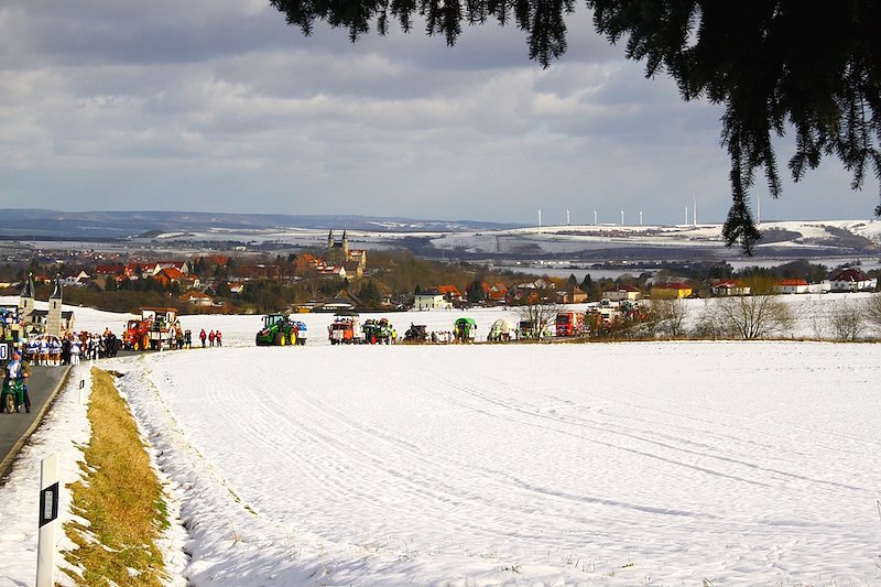 Umzug in Gro&szlig;lohra