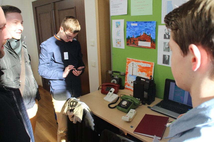 An der Hochschule Nordhausen pr&auml;sentierten heute Sch&uuml;lerinnen und Sch&uuml;ler ihre Projekte f&uuml;r den 13. Regionalwettbewerb "Jugend forscht"