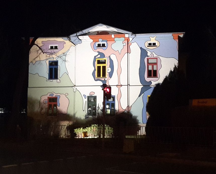 HDR-Nordhausen bei Nacht