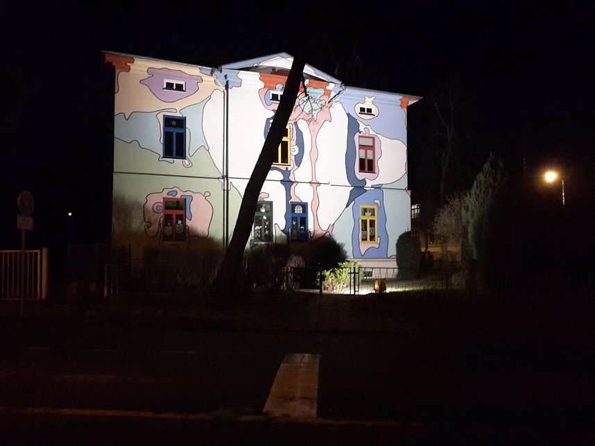 HDR-Nordhausen bei Nacht