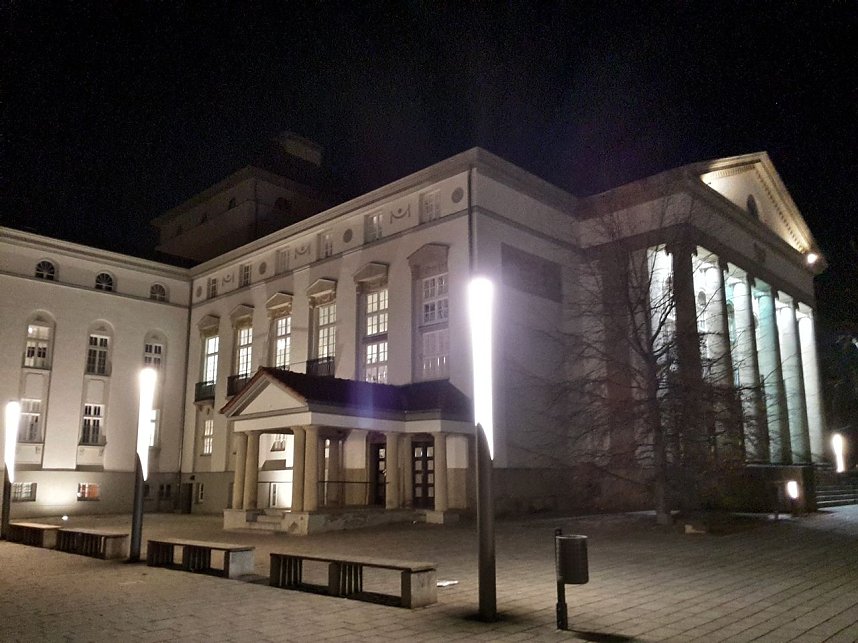 HDR-Nordhausen bei Nacht