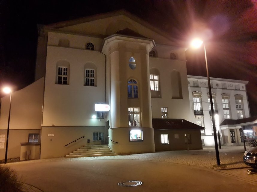 HDR-Nordhausen bei Nacht