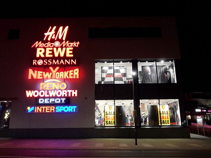 HDR-Nordhausen bei Nacht