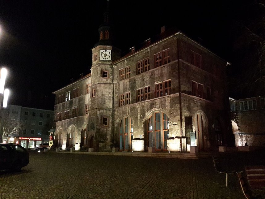 HDR-Nordhausen bei Nacht