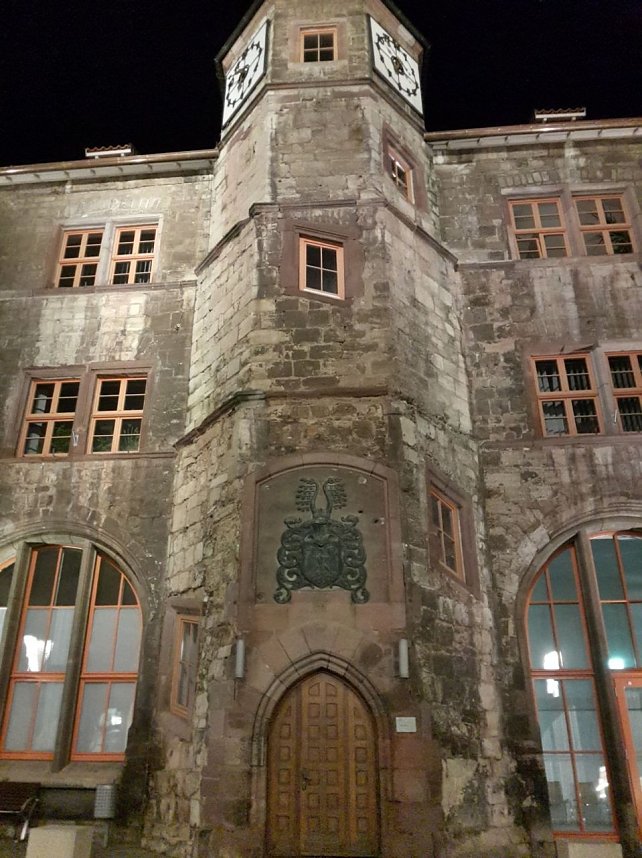 HDR-Nordhausen bei Nacht