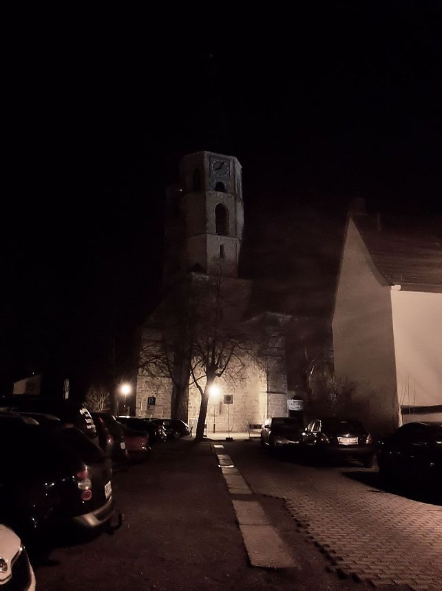 HDR-Nordhausen bei Nacht