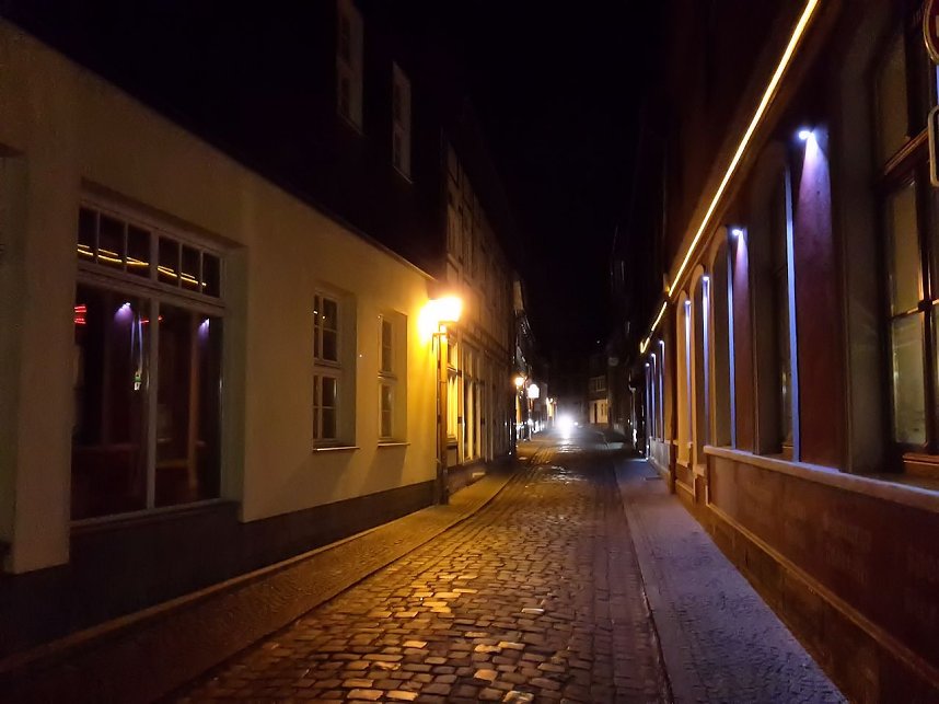 HDR-Nordhausen bei Nacht