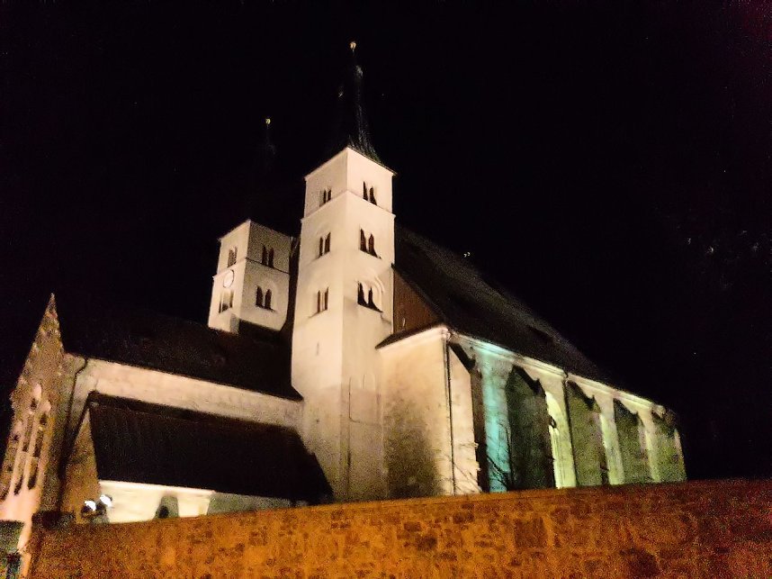 HDR-Nordhausen bei Nacht