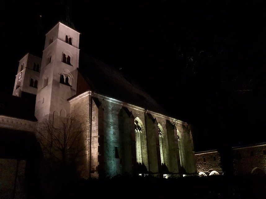 HDR-Nordhausen bei Nacht