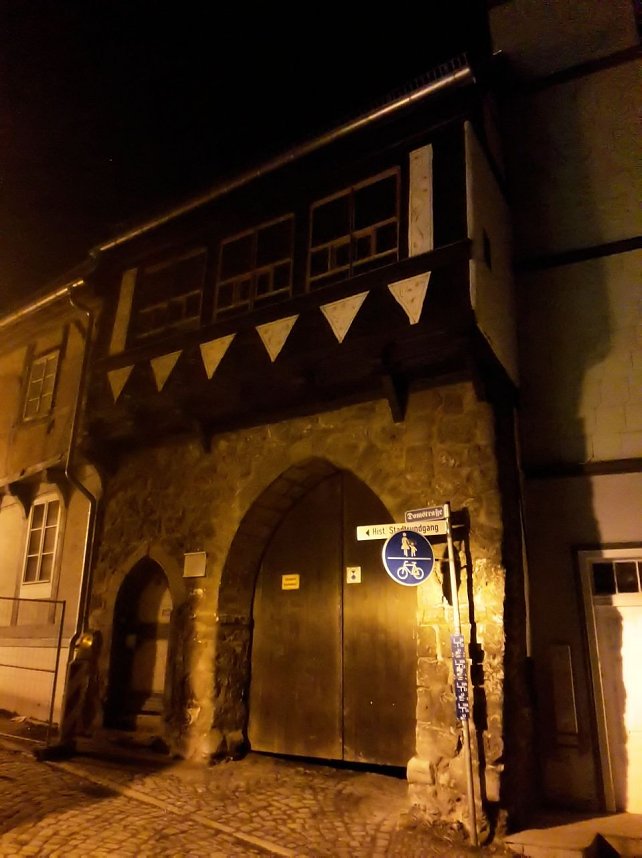 HDR-Nordhausen bei Nacht