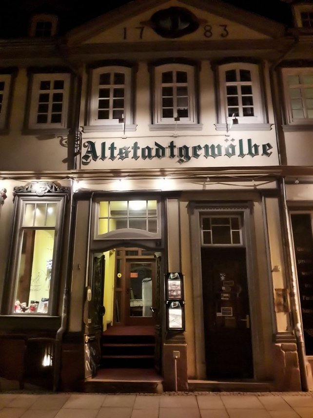 HDR-Nordhausen bei Nacht