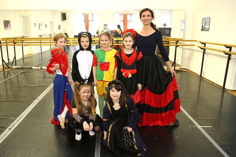 Gro&szlig;er Spa&szlig; f&uuml;r die kleinen T&auml;nzerinnen