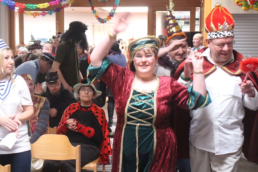 Rosenmontag in der Nordh&auml;user Lebenshilfe