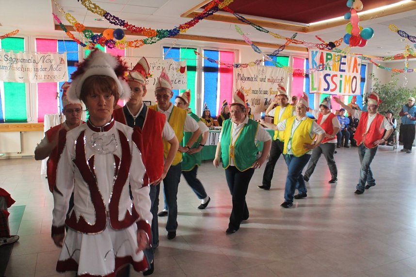 Rosenmontag in der Nordh&auml;user Lebenshilfe
