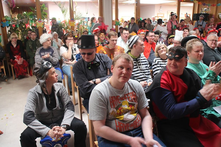 Rosenmontag in der Nordh&auml;user Lebenshilfe