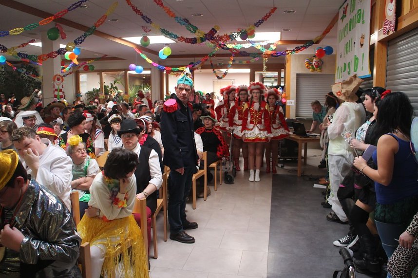 Rosenmontag in der Nordh&auml;user Lebenshilfe