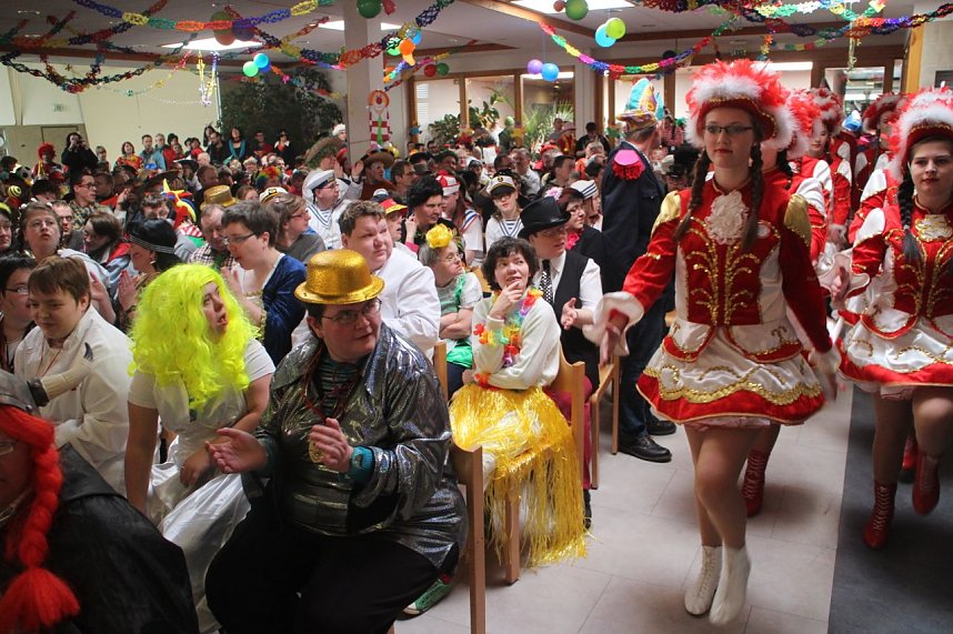 Rosenmontag in der Nordh&auml;user Lebenshilfe