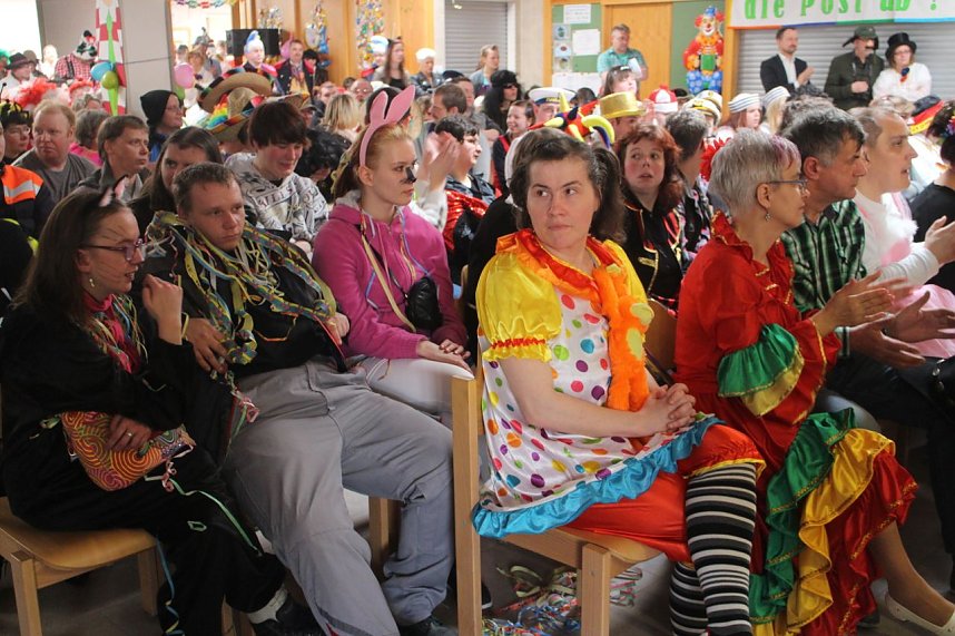 Rosenmontag in der Nordh&auml;user Lebenshilfe