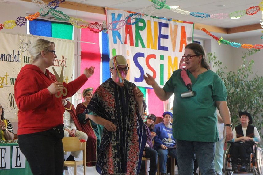 Rosenmontag in der Nordh&auml;user Lebenshilfe