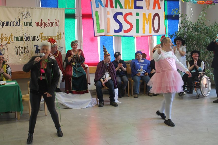 Rosenmontag in der Nordh&auml;user Lebenshilfe