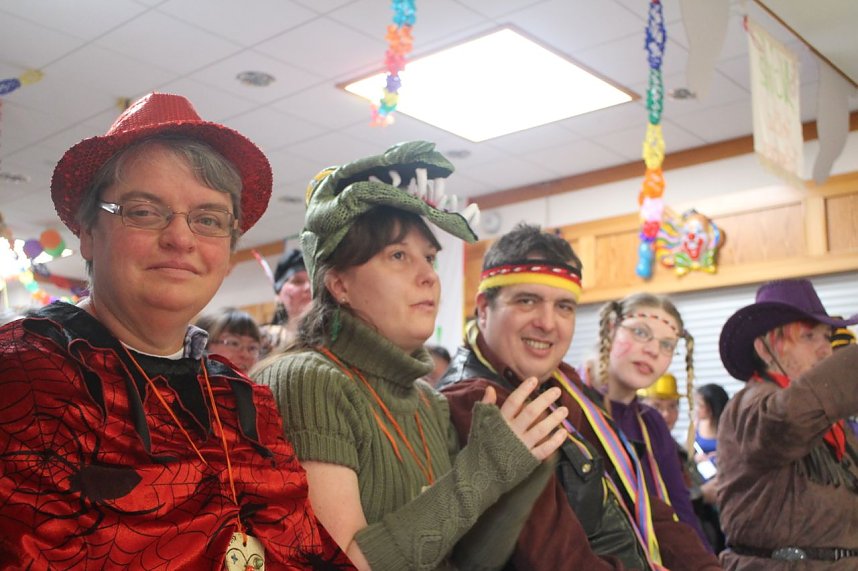 Rosenmontag in der Nordh&auml;user Lebenshilfe