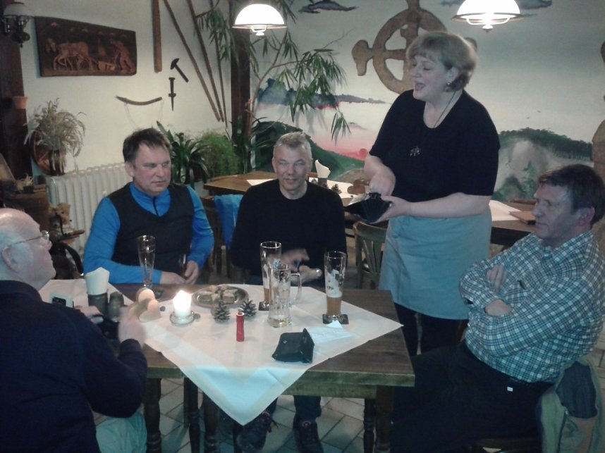 100 Kilometer unterwegs