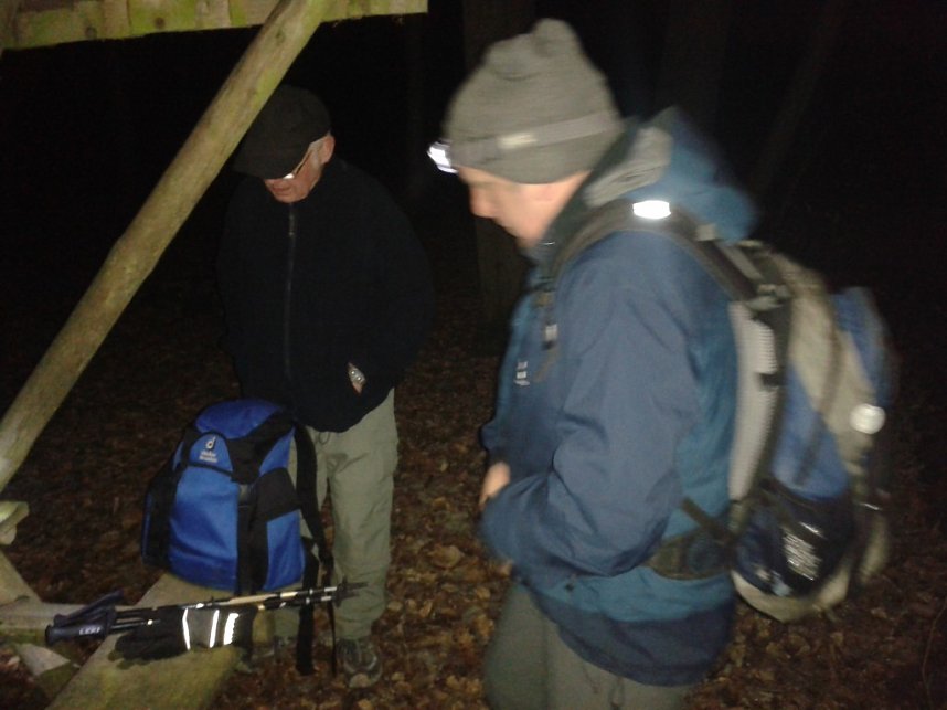 100 Kilometer unterwegs