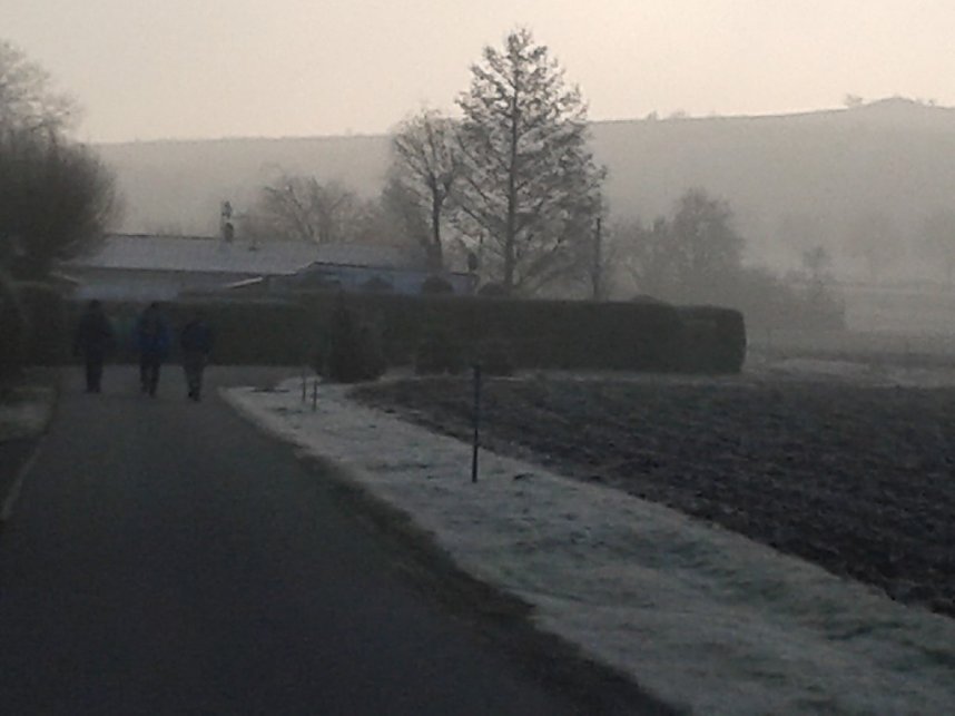 100 Kilometer unterwegs