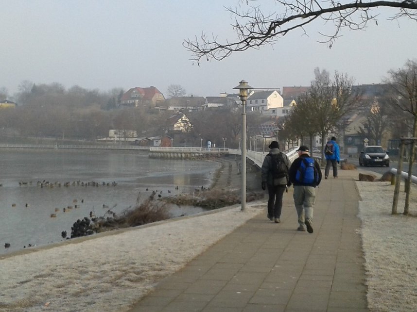 100 Kilometer unterwegs