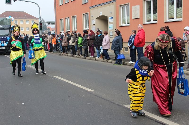 N&auml;rrinnen und Narren zogen durch Sondershausen (1)