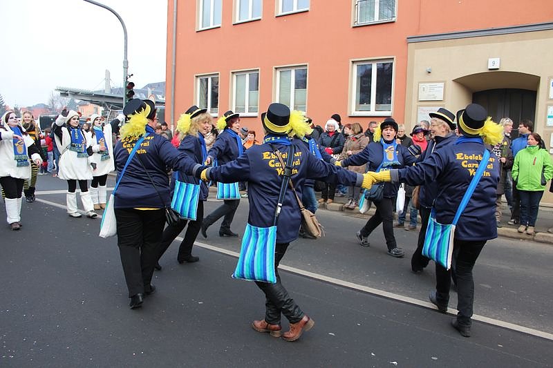 N&auml;rrinnen und Narren zogen durch Sondershausen (1)