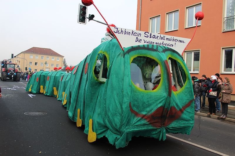 N&auml;rrinnen und Narren zogen durch Sondershausen (2)