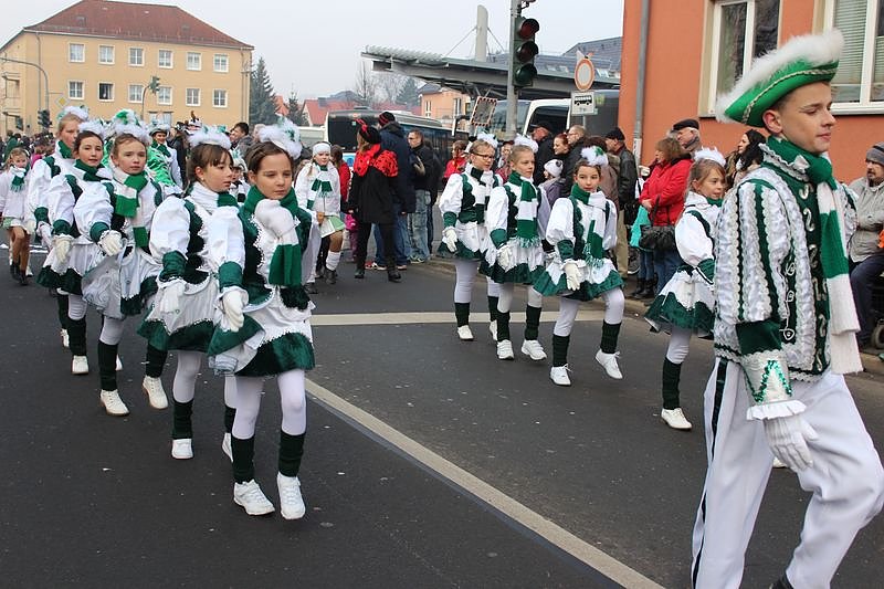 N&auml;rrinnen und Narren zogen durch Sondershausen (2)