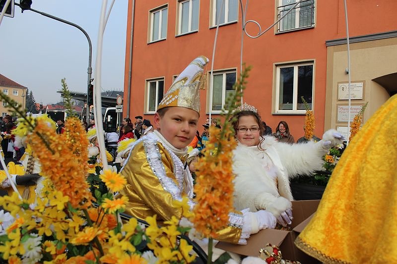 N&auml;rrinnen und Narren zogen durch Sondershausen (2)