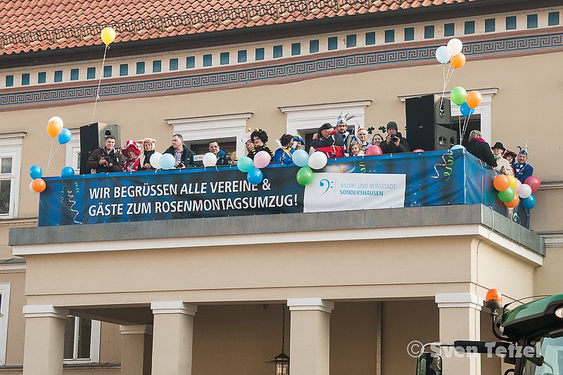 Rosenmontag in Sondershausen
