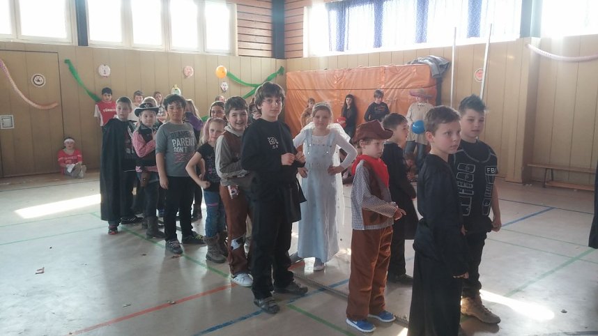 Fasching in der Grundschule Niedersalza