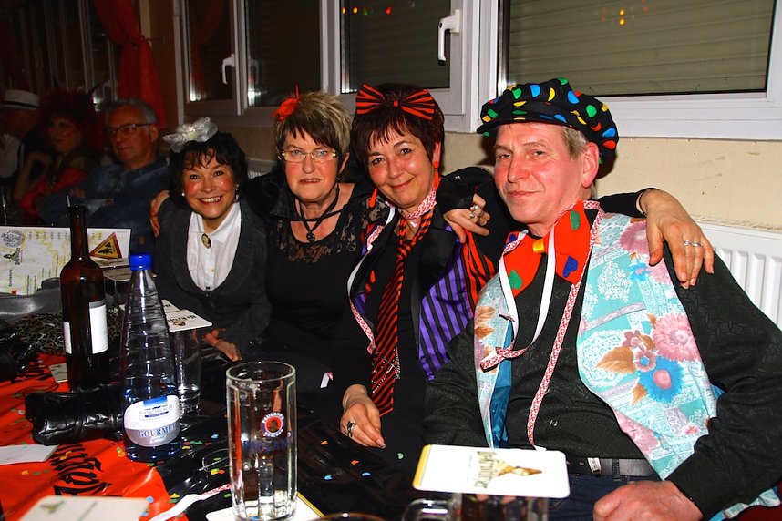 Die letzte Feier in der Festhalle Sollstedt fand am Rosenmontag statt