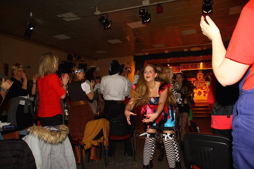 Die letzte Feier in der Festhalle Sollstedt fand am Rosenmontag statt