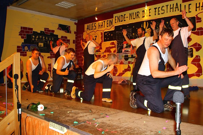 Die letzte Feier in der Festhalle Sollstedt fand am Rosenmontag statt