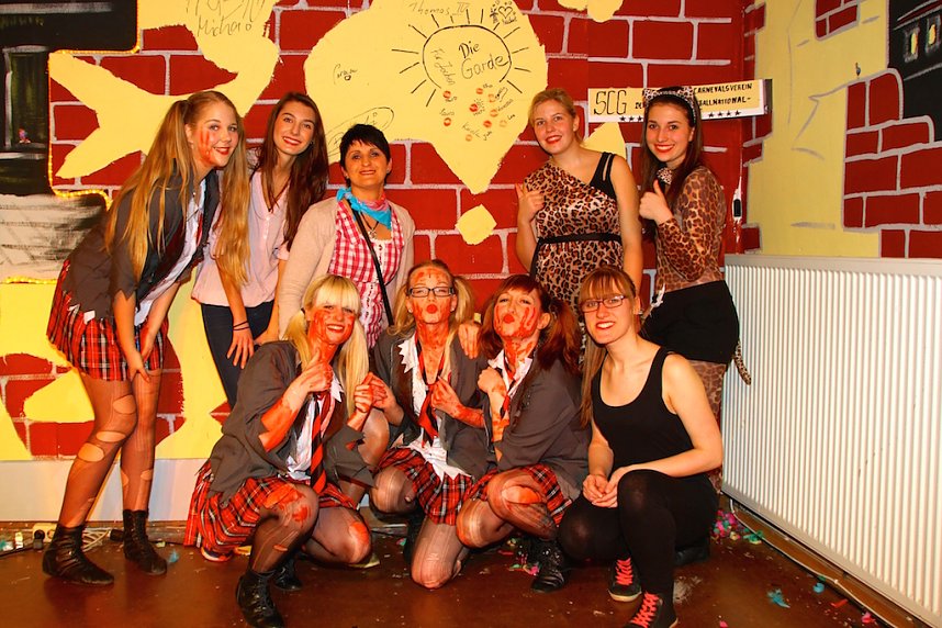 Die letzte Feier in der Festhalle Sollstedt fand am Rosenmontag statt