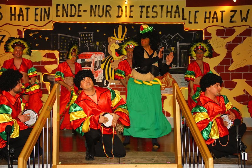 Die letzte Feier in der Festhalle Sollstedt fand am Rosenmontag statt