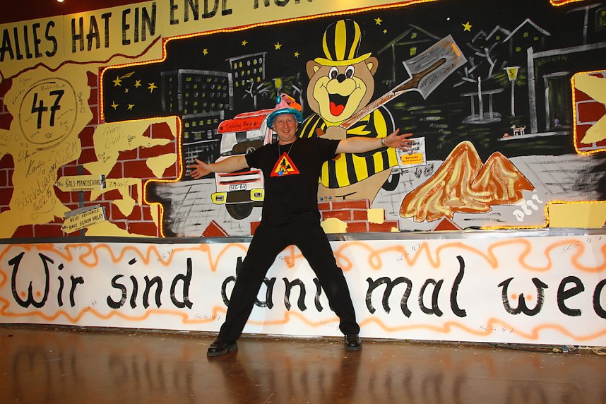 Die letzte Feier in der Festhalle Sollstedt fand am Rosenmontag statt