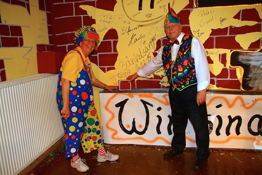 Die letzte Feier in der Festhalle Sollstedt fand am Rosenmontag statt