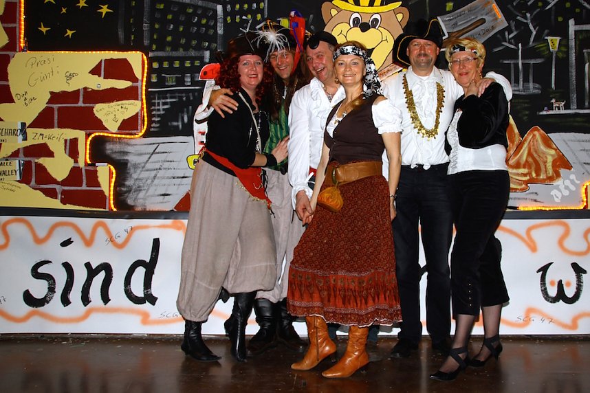 Die letzte Feier in der Festhalle Sollstedt fand am Rosenmontag statt