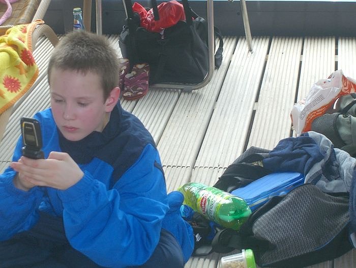 Um die Wette geschwommen