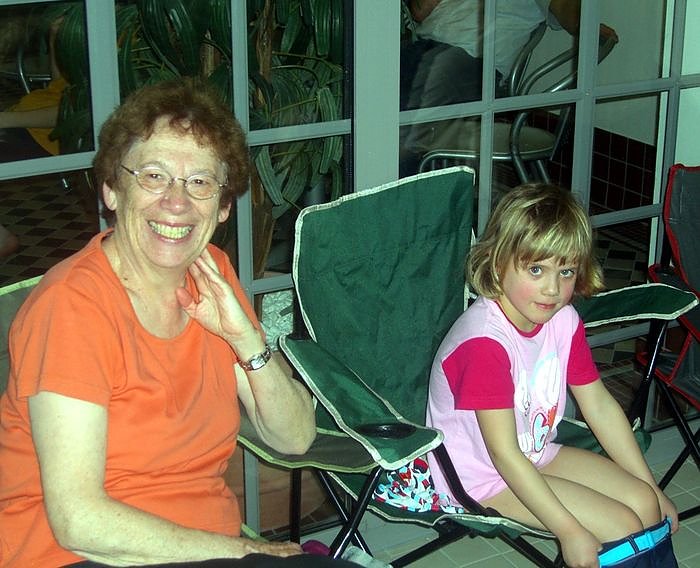 Um die Wette geschwommen