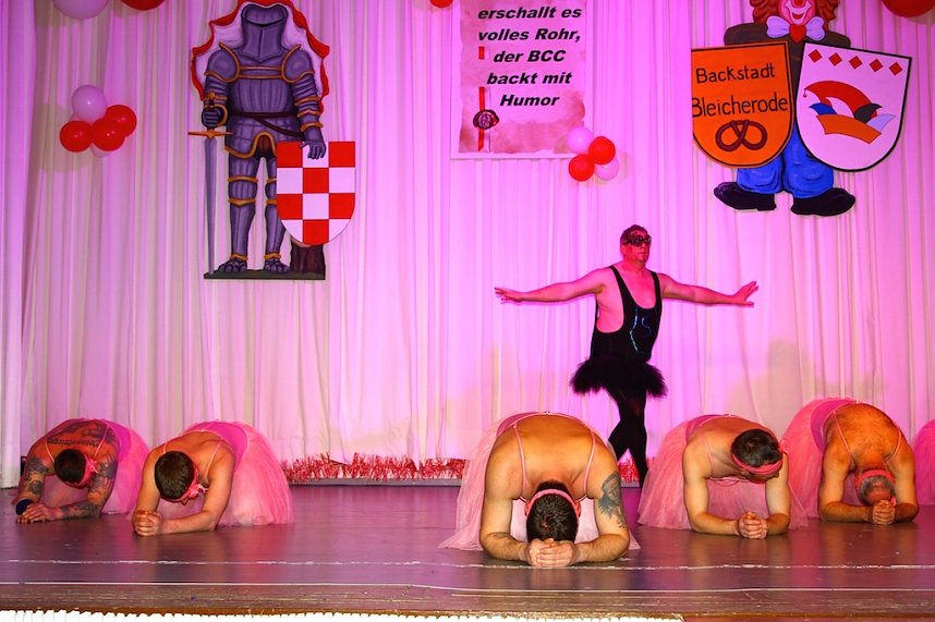 8. M&auml;nnerballettwettbewerb des BCC im Bleicher&ouml;der Kulturhaus